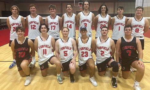 Group photo of club Volleyball team.