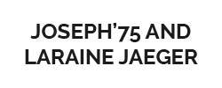 Joseph’75 and Laraine Jaeger